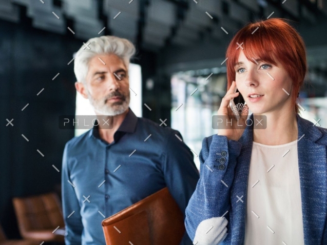 demo attachment 551 business people in the office making a phone call pqzthdy
